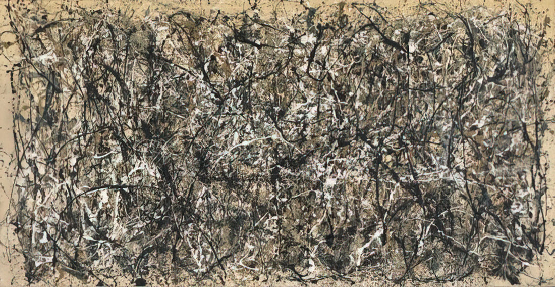 Jackson Pollock Gray: The Monochromatic Mastery of an Abstract Expressionist Icon - ONE NUMBER 31 1950 by Jackson Pollock