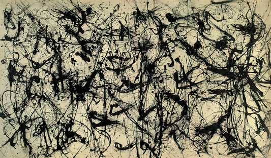Jackson Pollock Like Artists: Exploring the Legacy of Abstract Expressionism - NUMBER 32 1950 by Jackson Pollock