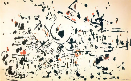 Jackson Pollock No. 5 Print: A Collector's Guide to Abstract Expressionist Masterpieces - UNTITLED 1951 by Jackson Pollock