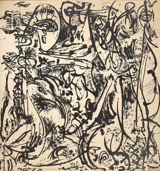 Jackson Pollock No. 5: Understanding the Price and Legacy of a Masterpiece - ECHO 1951 by Jackson Pollock