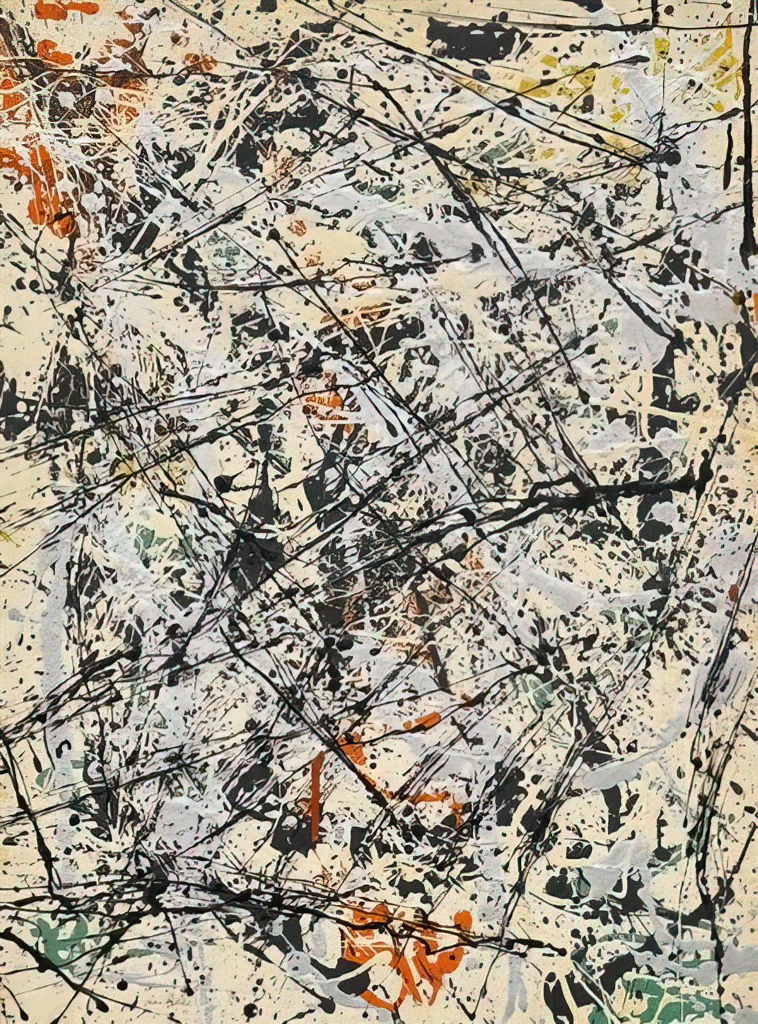 Jackson Pollock Number 5, 1948: The Explosive Masterpiece That Redefined Modern Art - NUMBER 32 1947 by Jackson Pollock