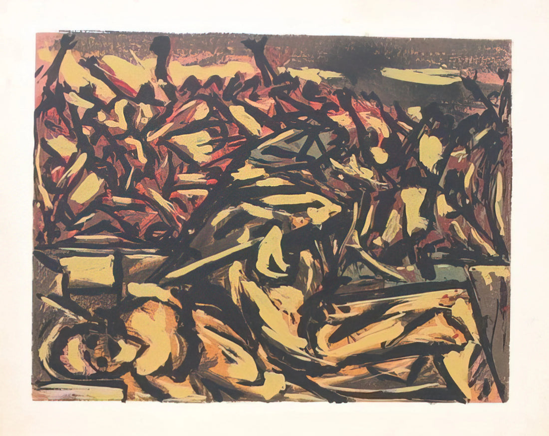 Jackson Pollock Paintings at MoMA: A Curator's Guide to the Abstract Expressionist Masterpieces - UNTITLED 1941 1 by Jackson Pollock
