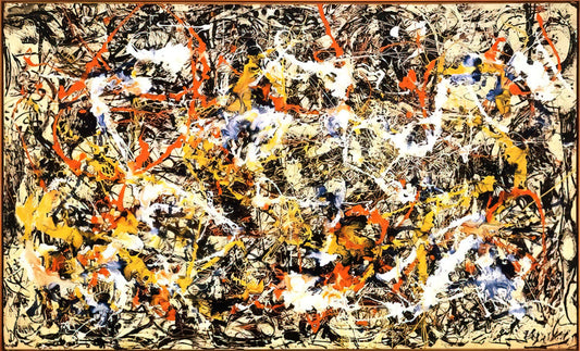 Jackson Pollock Small Paintings: The Intimate Side of an Abstract Expressionist Giant - CONVERGENCE 1952 by Jackson Pollock