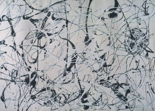 Jackson Pollock Summertime Framed Print: A Collector's Guide to Abstract Expressionist Art - NUMBER 23 by Jackson Pollock
