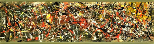 Jackson Pollock for Kindergarten: A Colorful Introduction to Abstract Art - NUMBER 25 by Jackson Pollock