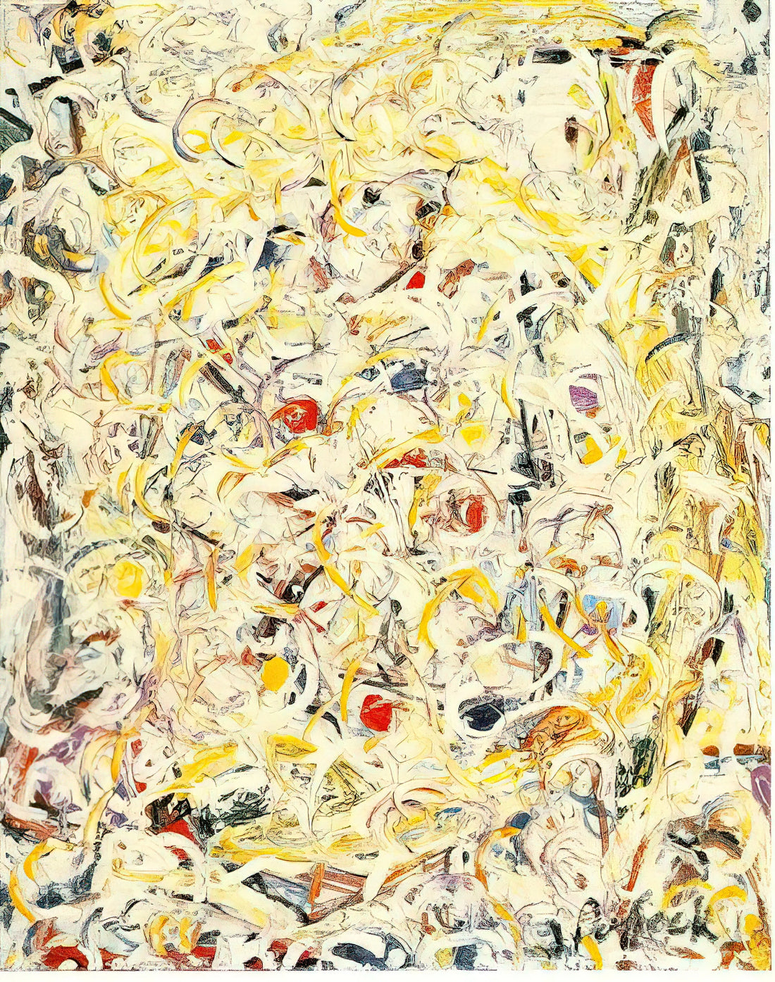 Jackson Pollock from The Accountant: Unpacking the Artistic Resonance of Abstract Expressionism - SHIMMERING SUBSTANCE 1946 1 by Jackson Pollock