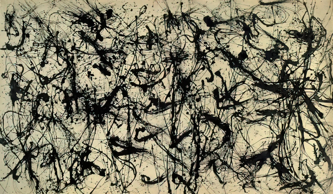 Jackson Pollock in the 1930s: The Formative Decade Before the Drip - NUMBER 32 1950 by Jackson Pollock