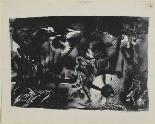 Jackson Pollock: The Revolutionary Force Behind Abstract Expressionism - FIGURES IN A LANDSCAPE by Jackson Pollock