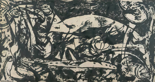 Jackson Pollock: The Revolutionary Force Behind Abstract Expressionism - NUMBER 14 by Jackson Pollock