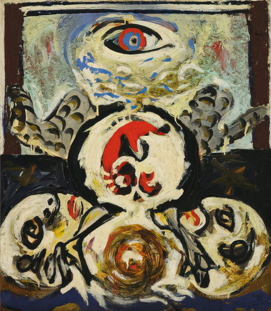Jackson Pollock: The Revolutionary Force of Abstract Expressionism - BIRD 1941 by Jackson Pollock