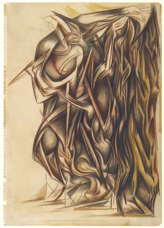 Jackson Pollock: The Revolutionary Painter Who Redefined Modern Art - UNTITLED 1941 by Jackson Pollock