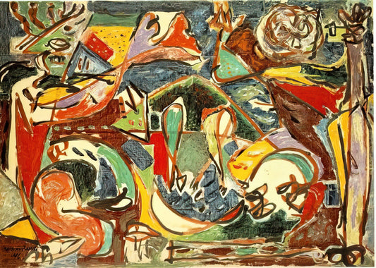 Jackson Pollock's Drip Style: The Radical Technique That Redefined Modern Art - THE KEY by Jackson Pollock