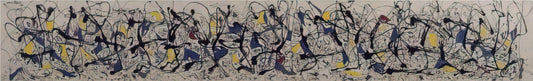 Jackson Pollock's Most Popular Painting: A Deep Dive into the Drip Master's Iconic Work - SUMMERTIME NUMBER 9A 1948 by Jackson Pollock
