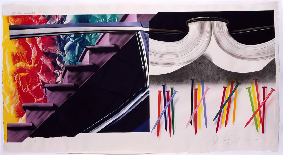 James Rosenquist: The Pop Art Pioneer Who Transformed American Visual Culture - Off the Continental Divide by James Rosenquist