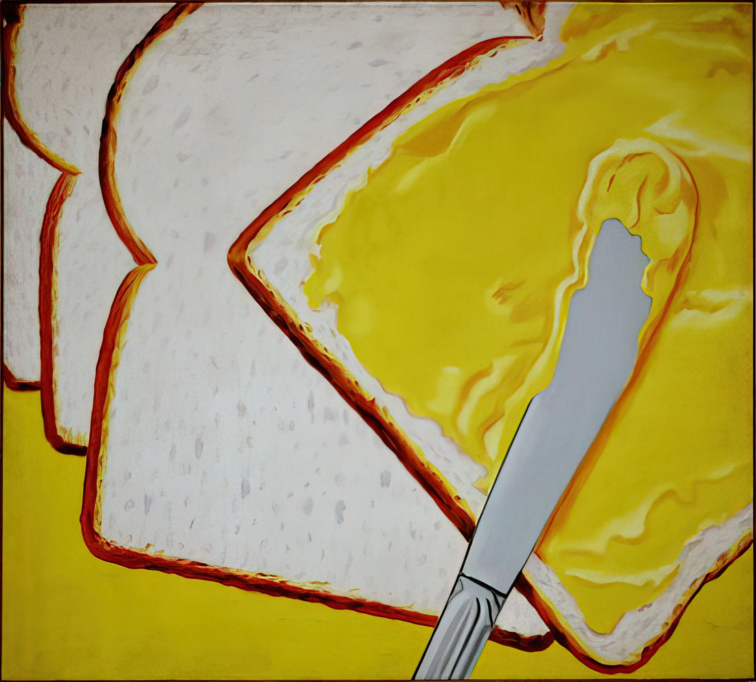James Rosenquist: The Visionary Pop Artist Who Transformed American Advertising into Fine Art - White Bread by James Rosenquist