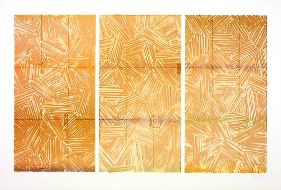 Jasper Johns Art Prints: A Collector's Guide to the Master of American Neo-Dada - USUYUKI 1979 by Jasper Johns