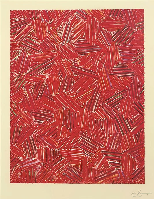 Jasper Johns Etchings: The Master Printmaker's Revolutionary Approach - CICADA ULAE 219 by Jasper Johns