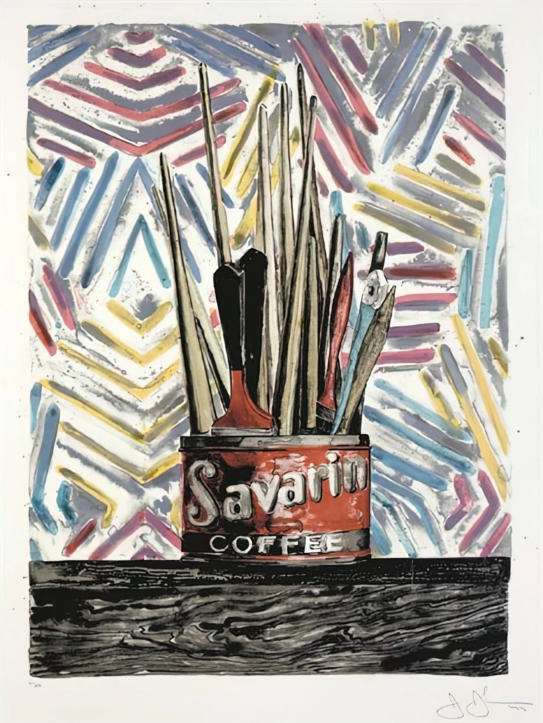Jasper Johns Target Print: A Seminal Work in Modern Art History - SAVARIN ULAE 183 by Jasper Johns