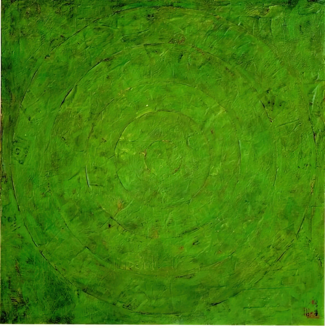 Jasper Johns Today: The Enduring Legacy and Contemporary Relevance of an American Master - GREEN TARGET by Jasper Johns
