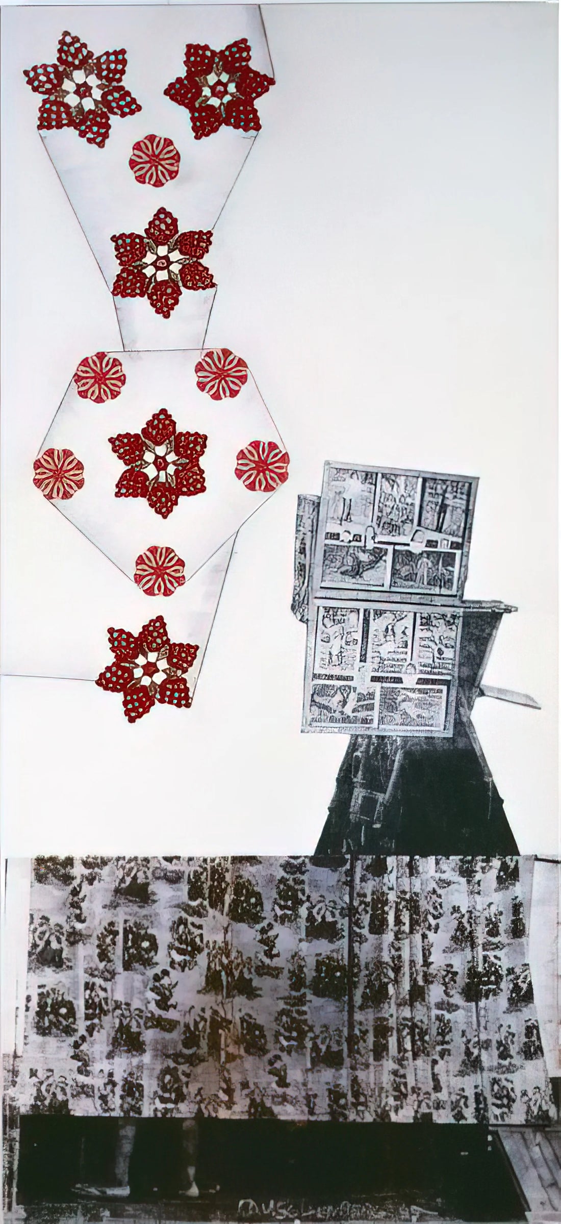 Jasper Johns and Robert Rauschenberg: The Revolutionary Friendship That Redefined American Art - PARK ROCI MEXICO 1985 by Robert Rauschenberg