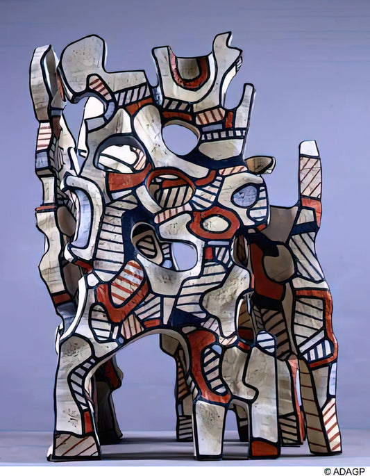 Jean Dubuffet Prints: Exploring the Raw Energy of Art Brut - THE COSMORAMA IV by Jean Dubuffet