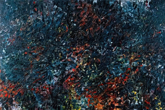 Jean Paul Riopelle Print: A Collector's Guide to the Canadian Master's Abstract Expressionism - Forestine by Jean-Paul Riopelle