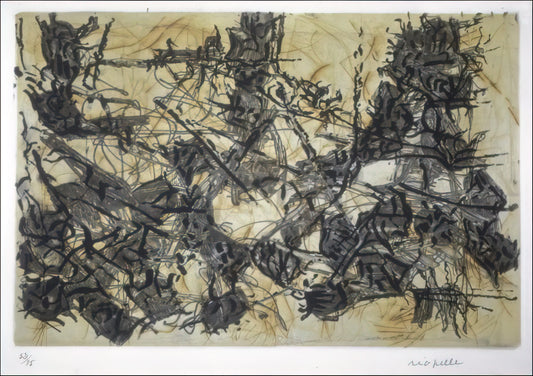Jean-Paul Riopelle: The Canadian Master of Abstract Expressionism and Lyrical Abstraction - Constructions chimériques by Jean-Paul Riopelle