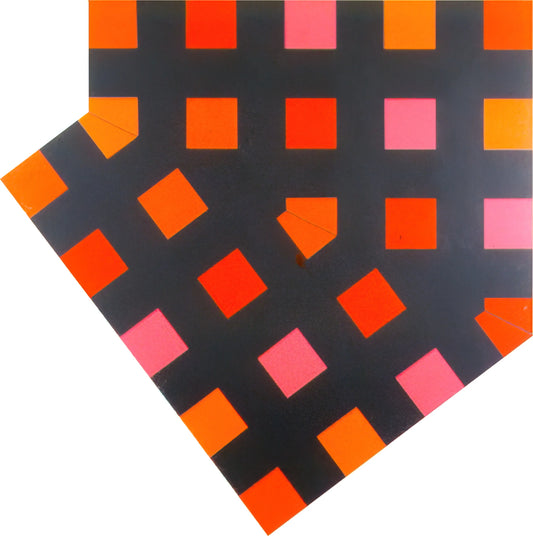 Jeremy Moon Canvas: The Geometric Visionary of British Abstraction - Crusader - 1968 by Jeremy Moon