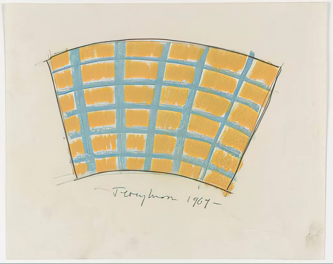 Jeremy Moon Print: The Enduring Legacy of a British Abstract Pioneer - Untitled - 1969 by Jeremy Moon