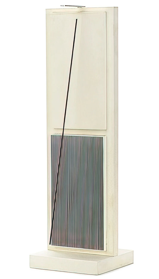 Jesús Rafael Soto Acrylic Print: Exploring Kinetic Art and Optical Illusion - UNTITLED FROM THE JAI ALAI SERIES by Jesus Rafael Soto