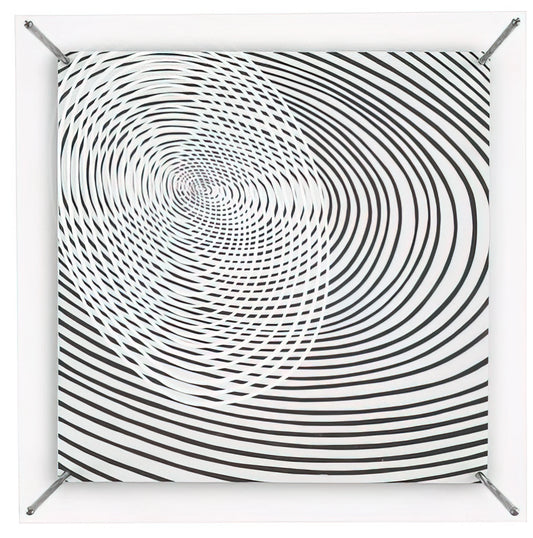 Jesus Rafael Soto Prints: Exploring Kinetic Art's Master of Movement - SPIRALES 1967 by Jesus Rafael Soto