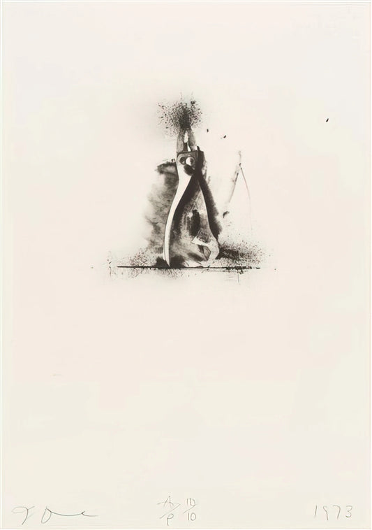 Jim Dine Eight Hearts: A Deep Dive into the Artist's Iconic Symbolism - UNTITLED FROM TEN WINTER TOOLS 1973 1 by Jim Dine
