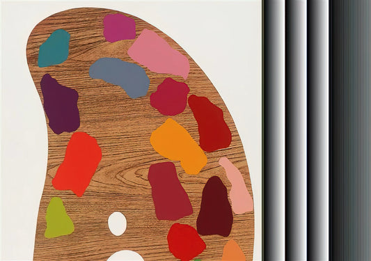 Jim Dine Heart Artwork: A Symbol of Love, Memory, and Artistic Evolution - PALETTE II 1969 by Jim Dine