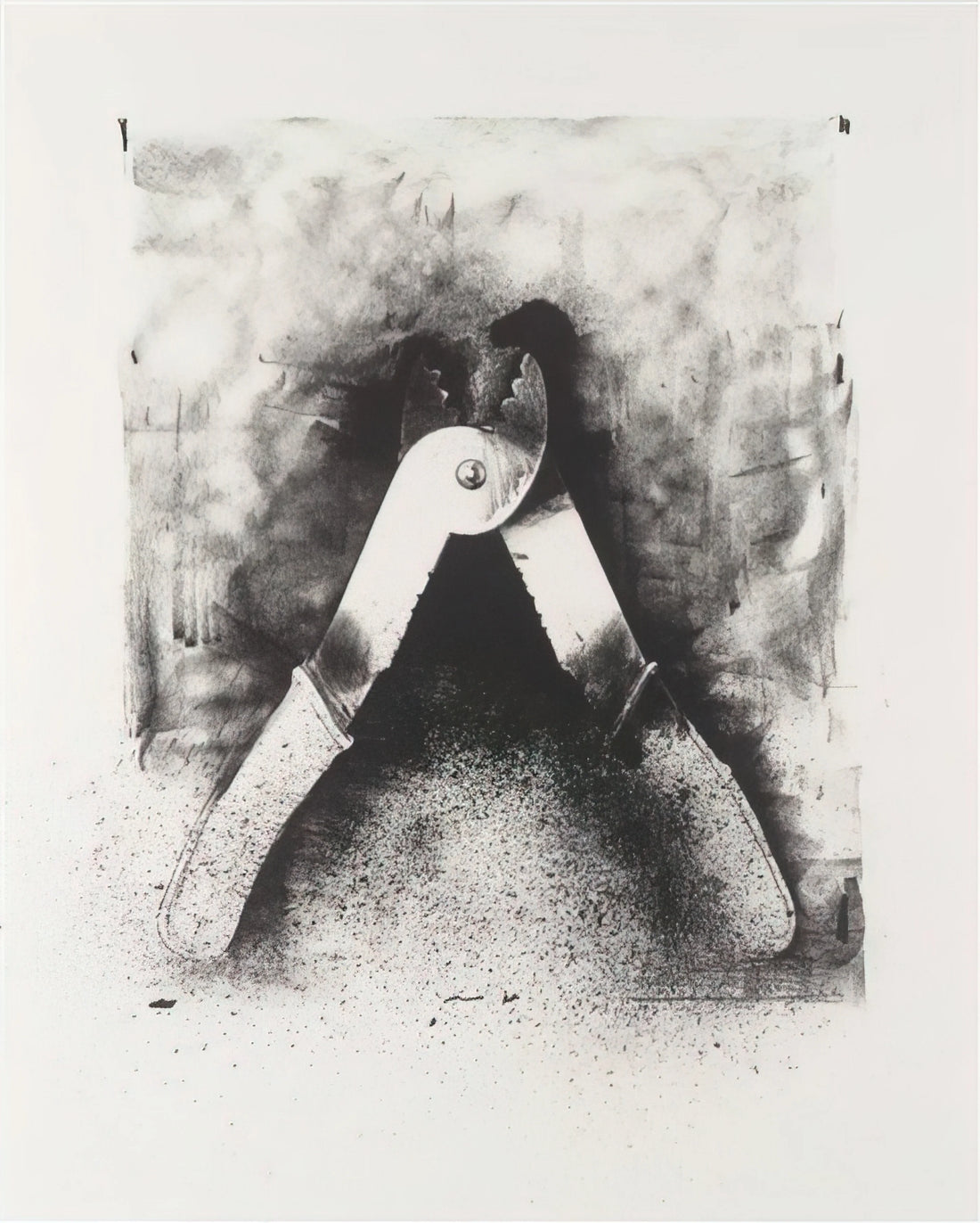 Jim Dine Tools Artwork: The Poetic Still Life of Everyday Objects - UNTITLED FROM TEN WINTER TOOLS 1973 7 by Jim Dine