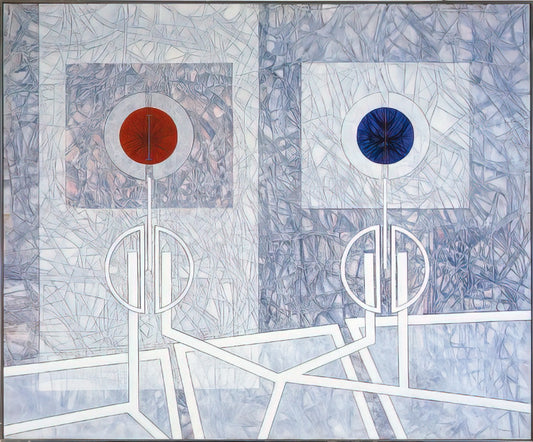 Jimmy Ernst Art: Exploring the Abstract Visionary of 20th Century Modernism - Lumiere - 1968 by Jimmy Ernst