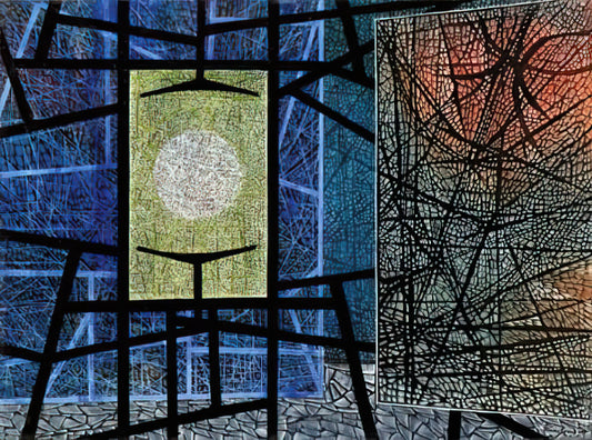 Jimmy Ernst Posters: A Journey Through Surrealism and Abstract Expressionism - Equations - 1965 by Jimmy Ernst