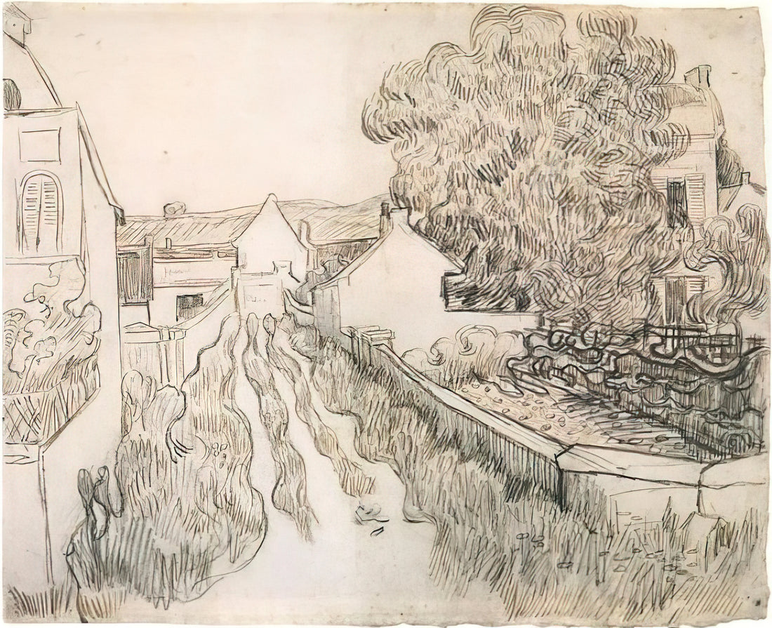 Jo van Gogh-Bonger: The Woman Who Made Vincent Famous - Village Street by Vincent van Gogh