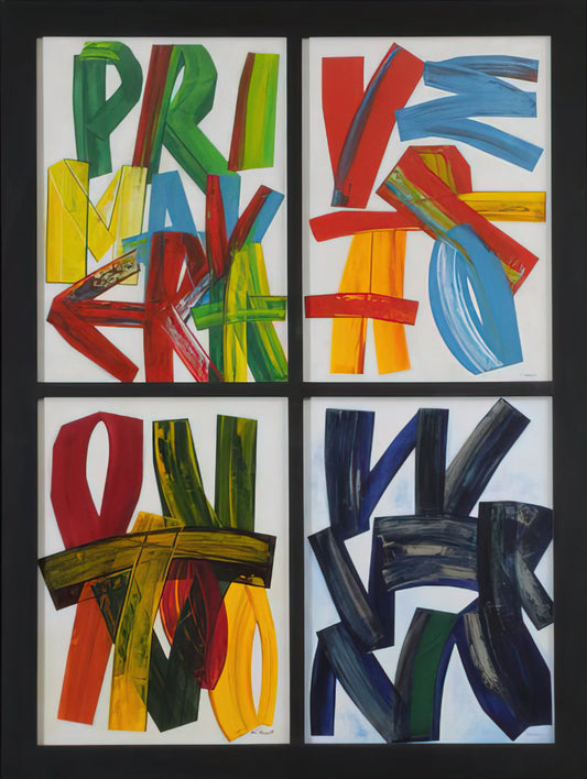 João Vieira Posters: A Collector's Guide to the Portuguese Master's Graphic Art - Four Seasons - 1989 by Joao Vieira