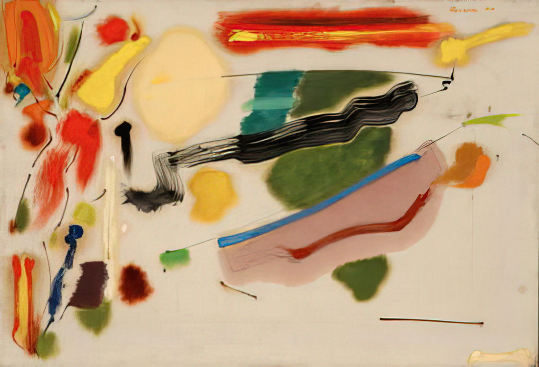 John Ferren Prints: Exploring the Abstract Expressionist's Geometric Vision - New York Summer Landscape - 1953 by John Ferren