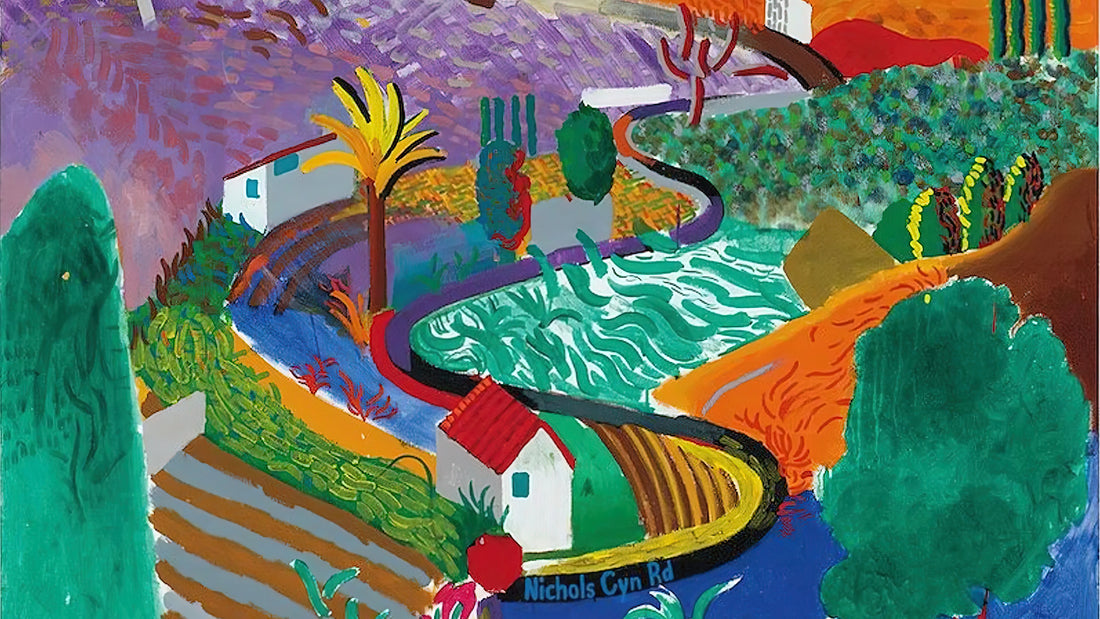 John Fitzherbert and David Hockney: A Study in Artistic Influence and Legacy - David Hockney by David Hockney