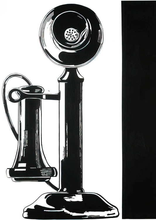 John Gold and Andy Warhol: The Collector Who Shaped Pop Art's Legacy - Telephone by Andy Warhol