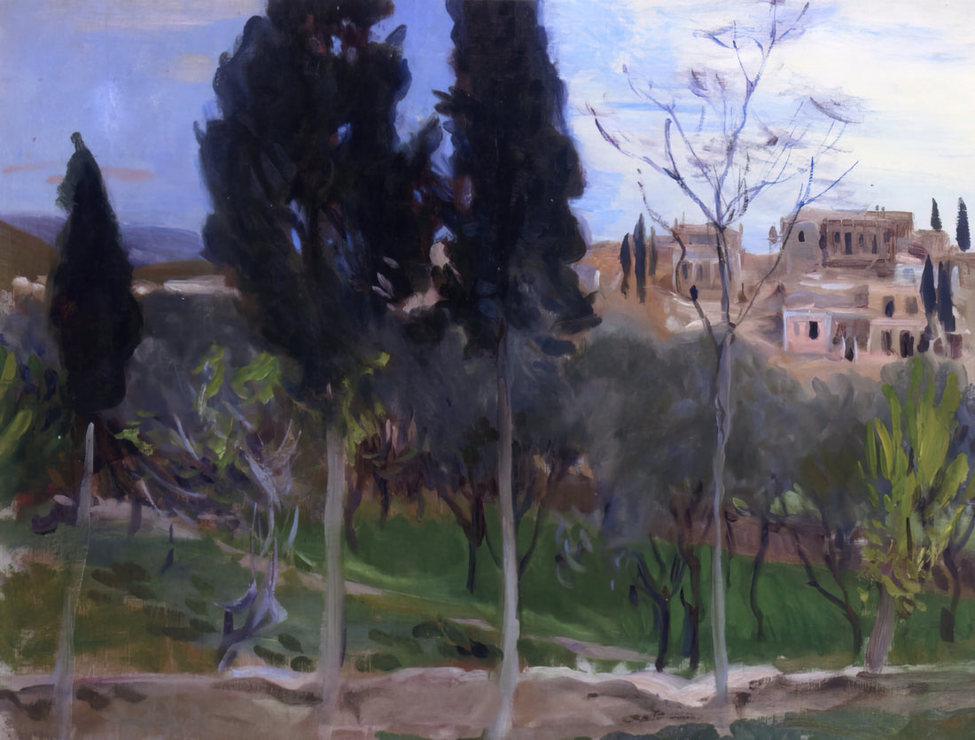 John Singer Sargent Prints for Sale: Curating Masterful Portraits and Landscapes for Your Collection - Mediterranean Landscape by John Singer Sargent
