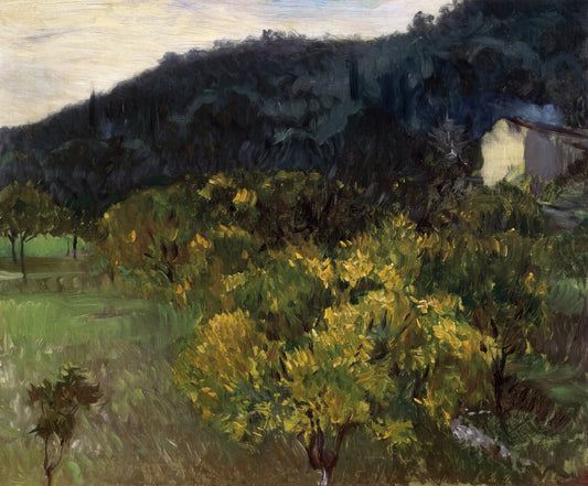 John Singer Sargent Reproductions: Acquiring Museum-Quality Prints of a Master Portraitist - Landscape near Grasse by John Singer Sargent