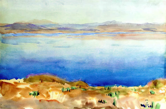 John Singer Sargent at the Smithsonian: A Curator's Guide to His Legacy and Prints - The Lake of Tiberias by John Singer Sargent