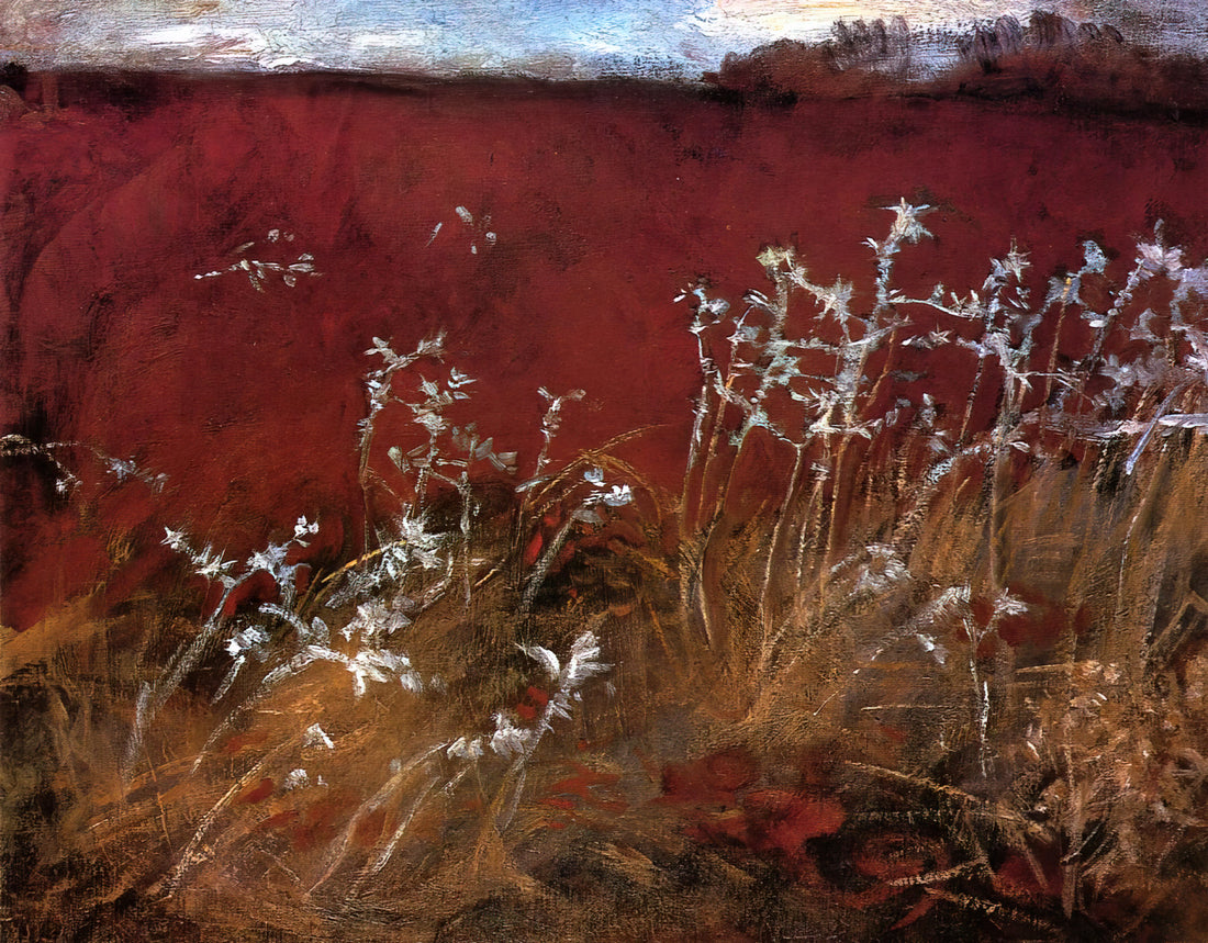 John Singer Sargent's Isabella Stewart Gardner Museum Portrait: A Masterpiece of Gilded Age Portraiture - Thistles by John Singer Sargent