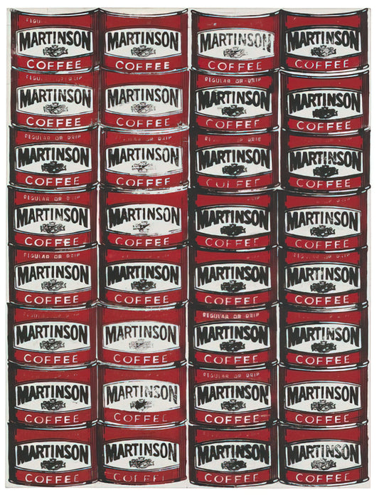 John Wayne Andy Warhol Prints: The Cowboy Icon in Pop Art History - Martinson Coffee by Andy Warhol