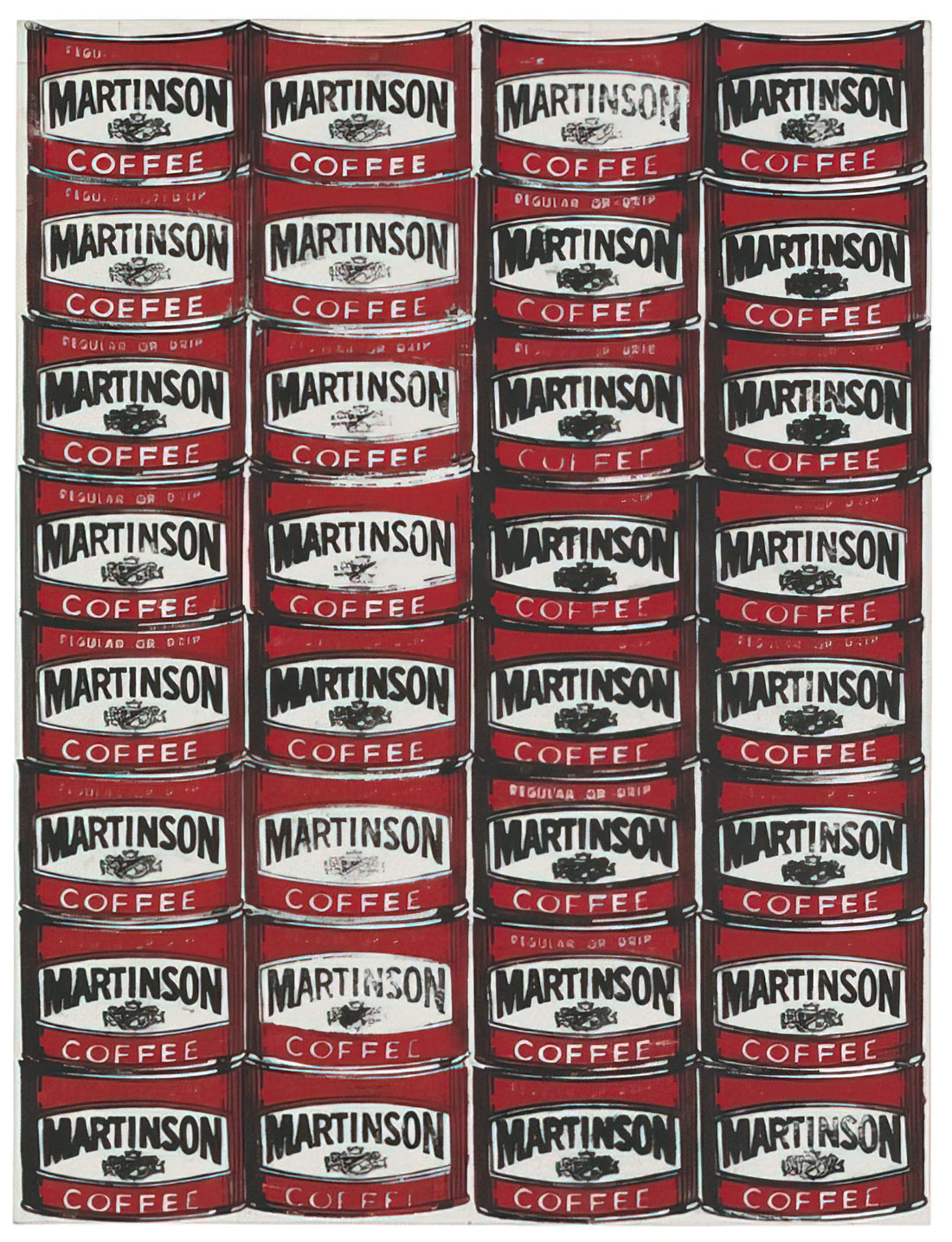 John Wayne Andy Warhol Prints: The Intersection of Hollywood Iconography and Pop Art Legacy - Martinson Coffee by Andy Warhol