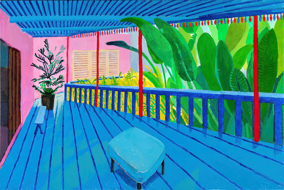Joni Mitchell and David Hockney: A Study in Artistic Parallels and Cultural Icons - David Hockney by David Hockney