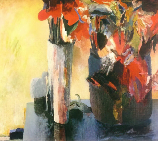 José Menez: The Lyrical Abstractionist Who Redefined Portuguese Modernism - Untitled - Expressionism by Menez