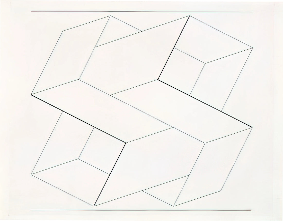 Josef Albers Poems and Drawings: The Intersection of Geometry and Lyricism - STRUCTURAL CONSTELLATION 1962 by Josef Albers